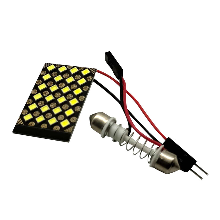 24 SMD Light Roof Dome LED COB LIght Black