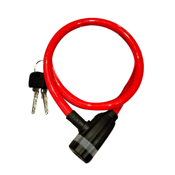 Colegend Wire Lock For Bikes And Bicycles - Red