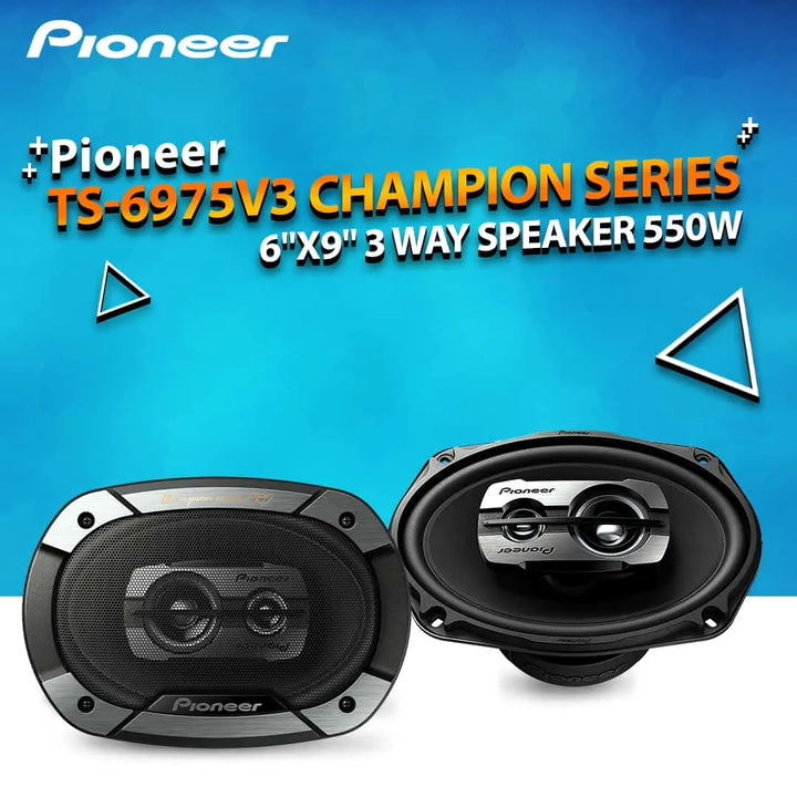 Pioneer TS-6975V3 Champion Series 6"x9" 3 Way Speaker 550W