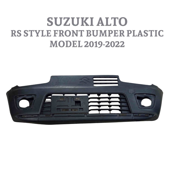 Suzuki Alto RS Style Front Bumper Plastic - Model 2019-2022