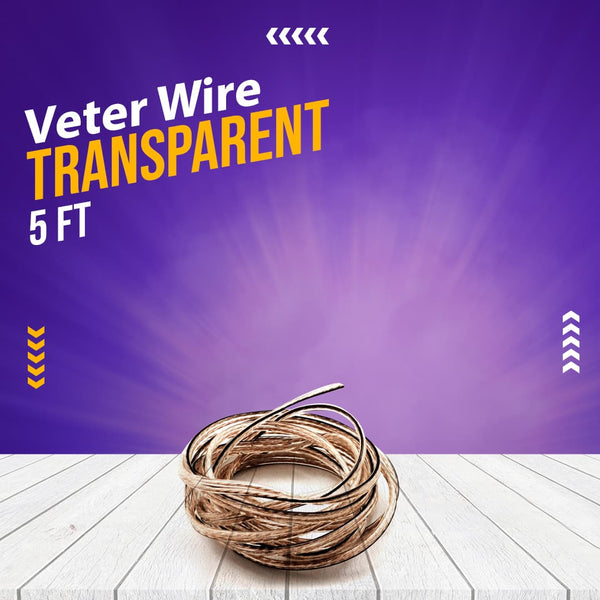 Veter Wire Transparent 5 FT