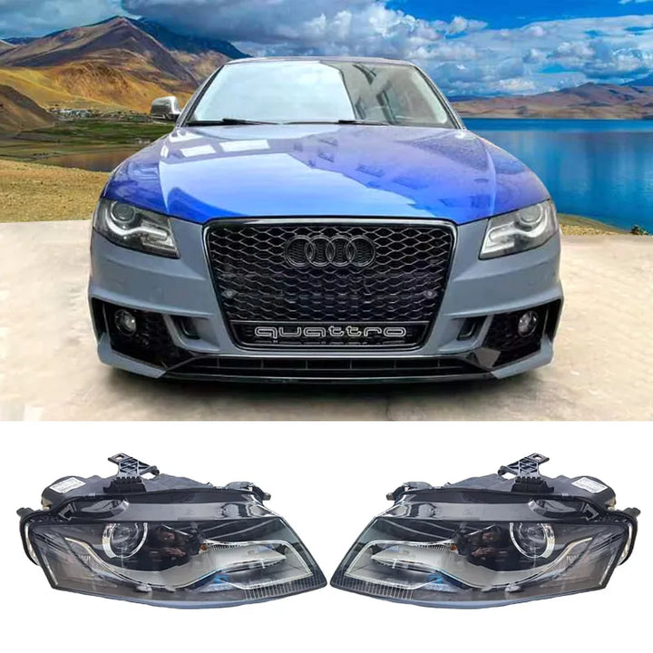 Audi A4 RS4 Head Lamps Light Pair - Model 2021-2024