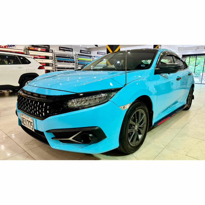 Colored PPF Car Protection Film Sky Blue RF - A013