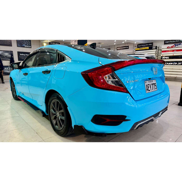 Colored PPF Car Protection Film Sky Blue RF - A013