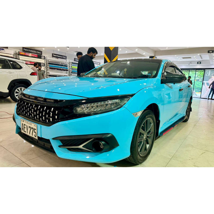 Colored PPF Car Protection Film Sky Blue RF - A013