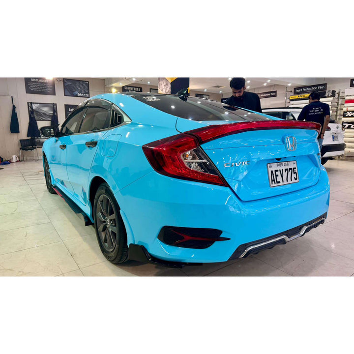 Colored PPF Car Protection Film Sky Blue RF - A013