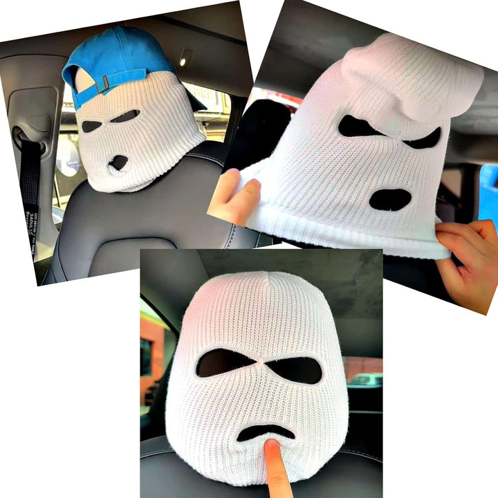 Face Mask Headrest Protector Seat Cover Multi