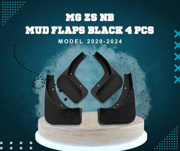 MG ZS NB Mud Flaps Black 4 Pcs - Model 2020-2024