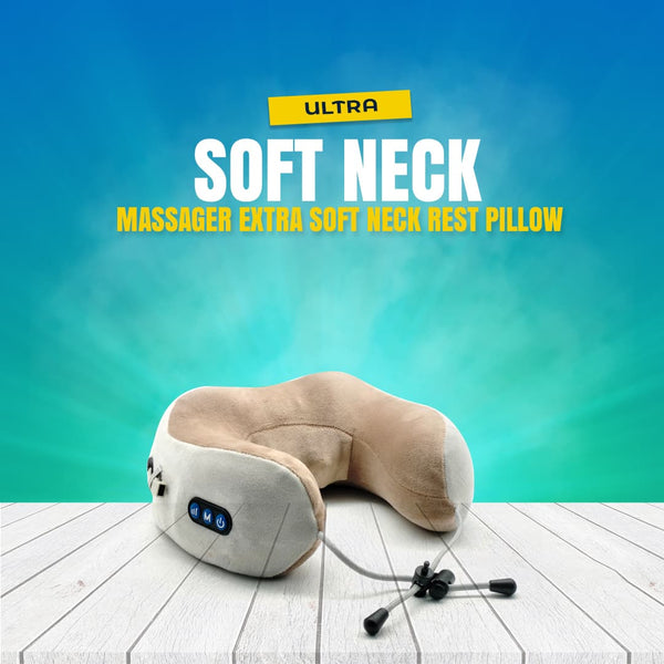 Ultra Soft Neck Massager Extra Soft  Neck Rest Pillow