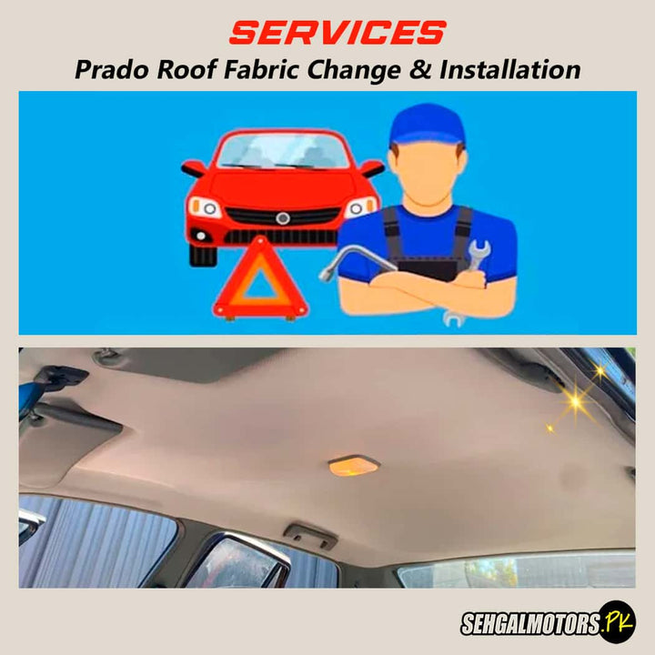 Services - Prado Roof Fabric Change & Installation