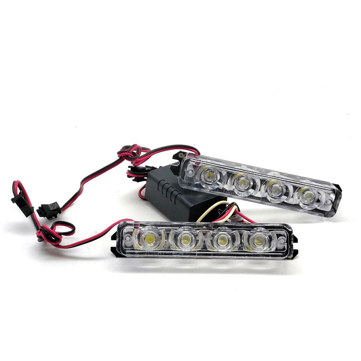 Strobe Lamp 4 LED Flasher Light For Motorcycle Bike HY1606