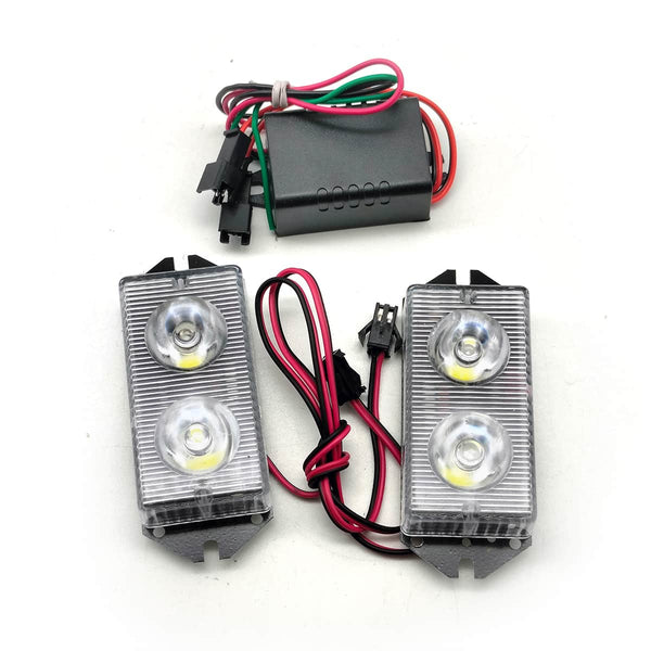 Flash Light 2 LED For Motorcycle Bike 2 Pcs HY1711