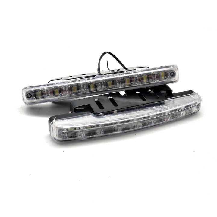 Front Bumper 8 LED Day Time Light DRL For Car  AC1983