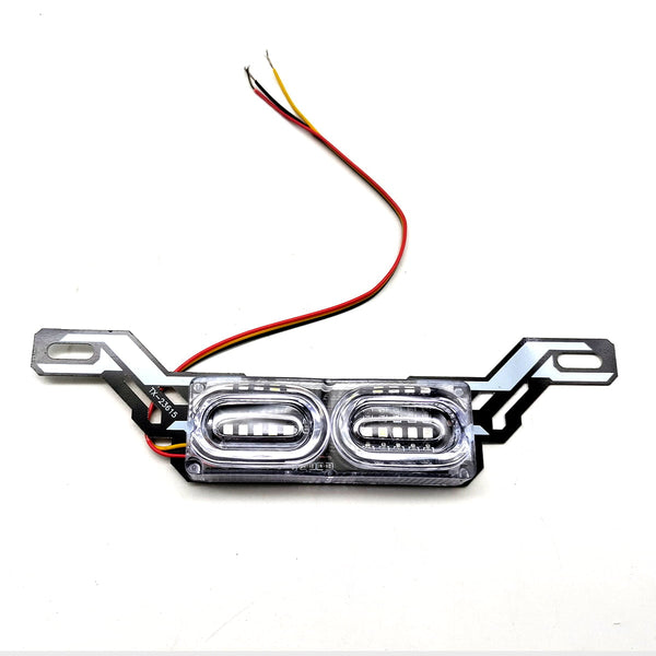 10 LED Police Flasher Light License Plate For Motorcycle Bike A003288