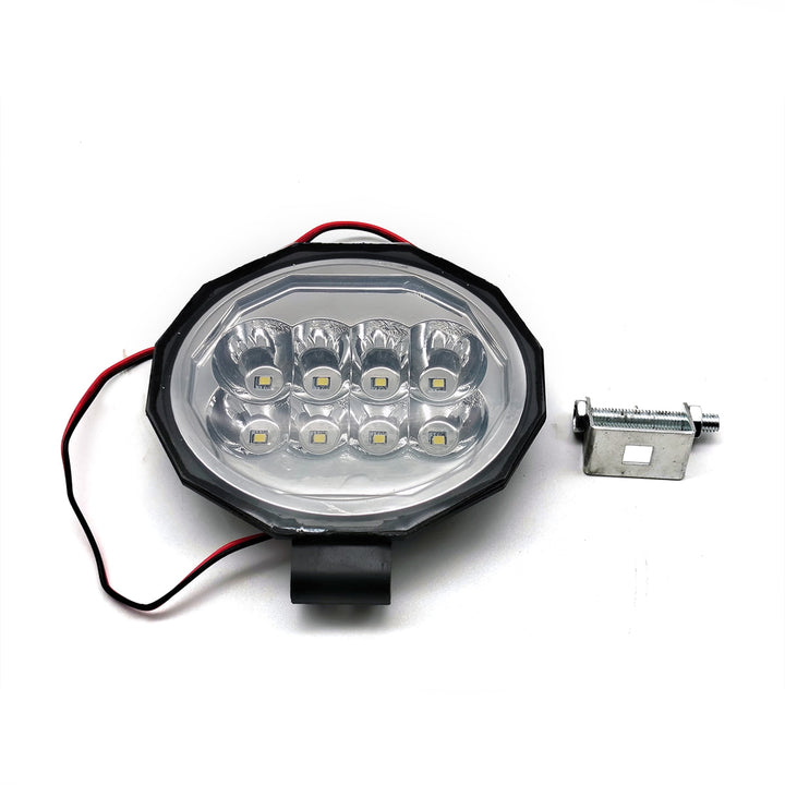 8 LED Light For Motorcycle Bike - White Color