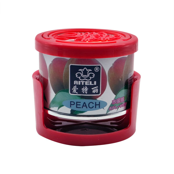 Aiteli Gel Air Freshener With Can Holder - Peach