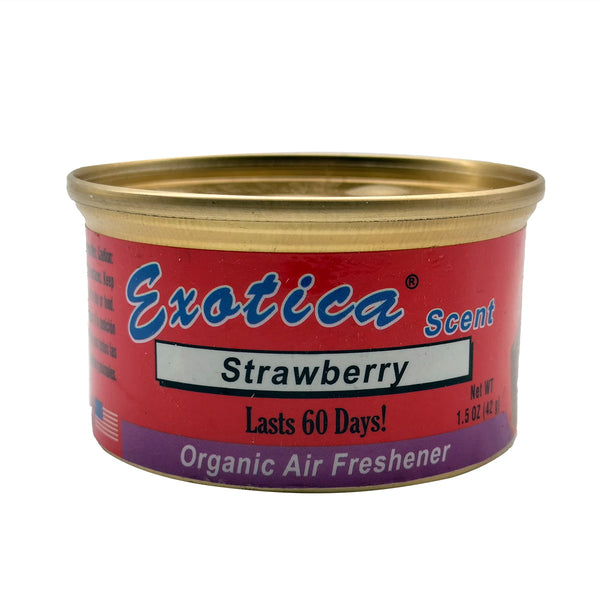 Exotica Scent Organic Air Freshener - Strawberry 42G