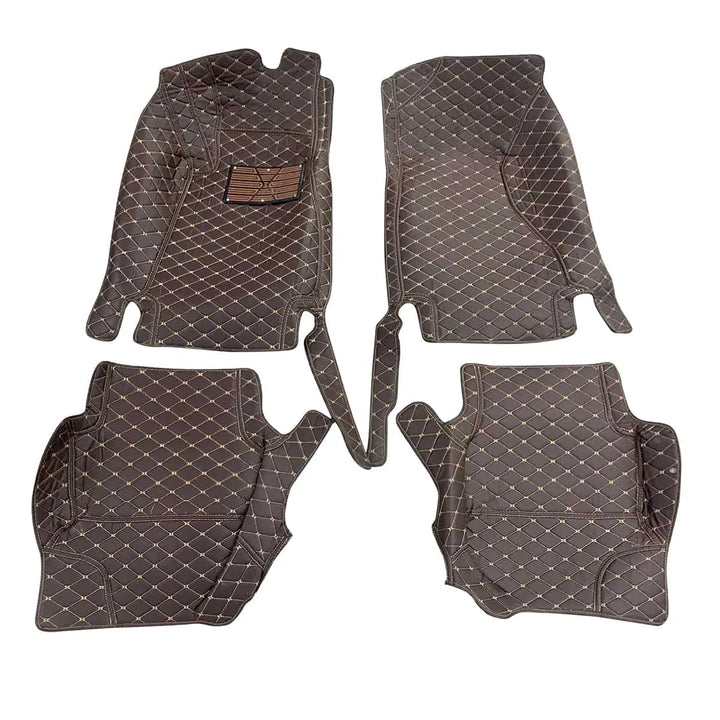 Used Audi A5 7D Luxury Floor Mats Coffee 4  Pcs - Model 2017-2018