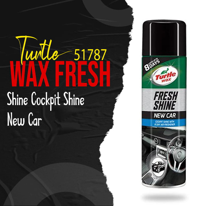 Turtle 51787 Wax Fresh Shine Cockpit Shine - New Car