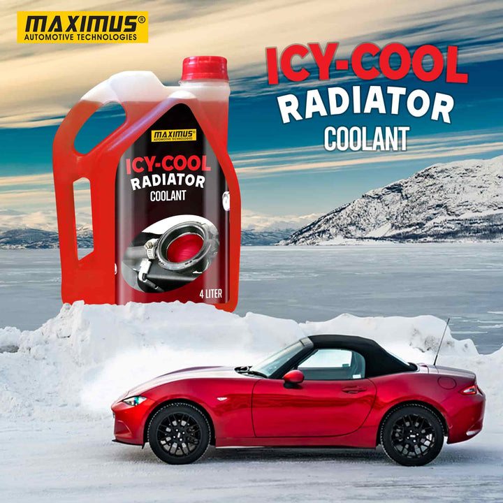 Maximus Ultimate Advance Formula ICY Cool Long Life Coolant Red - 4L