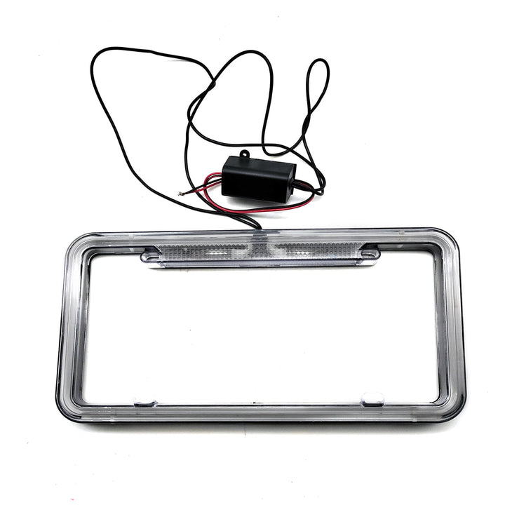 Neon Light License Plate Frame For Cars - Each