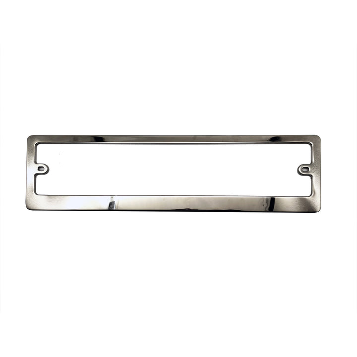 UK Style Metal License Number Plate Frame For Cars Chrome - Each