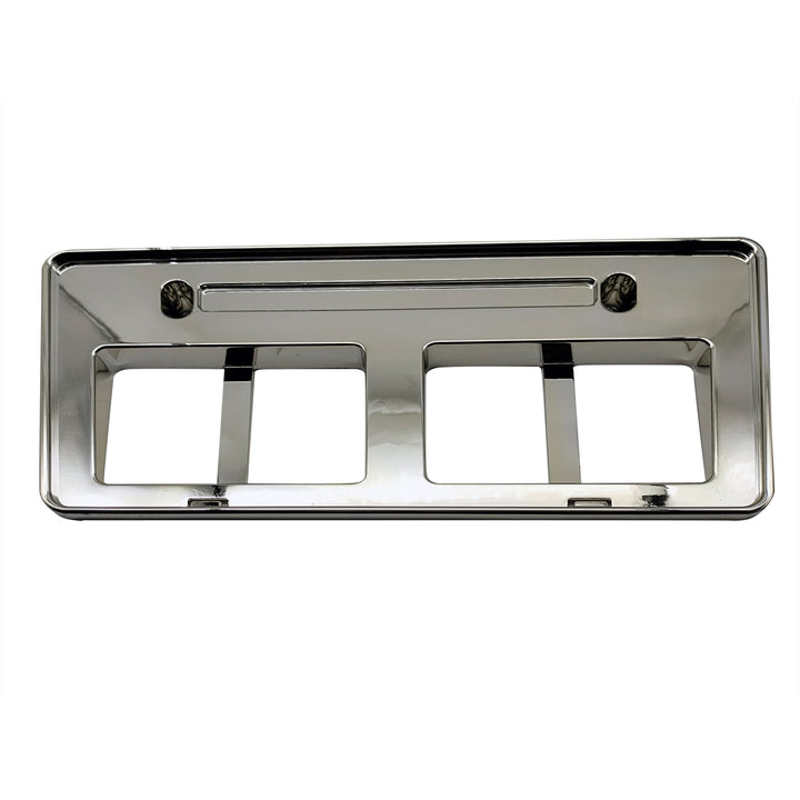 Plastic License Number Plate Frame For Cars Golden - Each