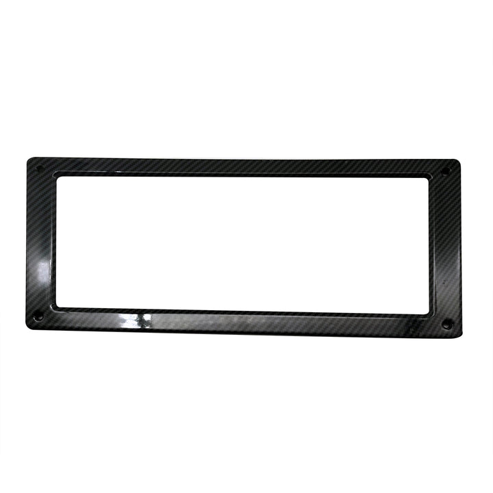 Plastic Carbon Fiber License Number Plate Frame For Cars - Each