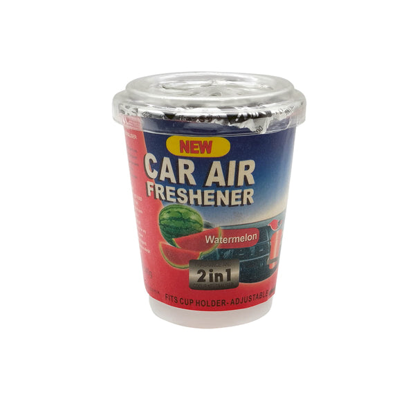 Glsk New Organic Air Freshener For Car Cup Holder - Watermelon