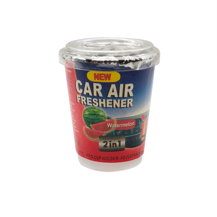 Glsk New Organic Air Freshener For Car Cup Holder - Watermelon