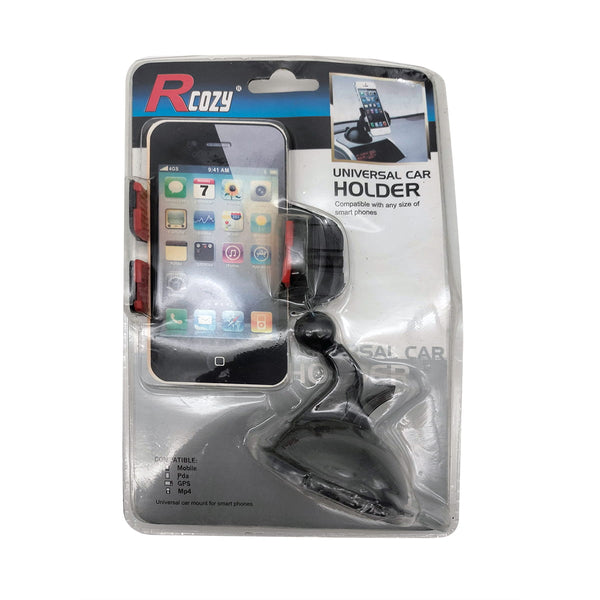 Rcozy Dashboard Mobile Holder Black Red - A70330