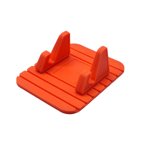 Rubber Mobile Phone Holder - Orange