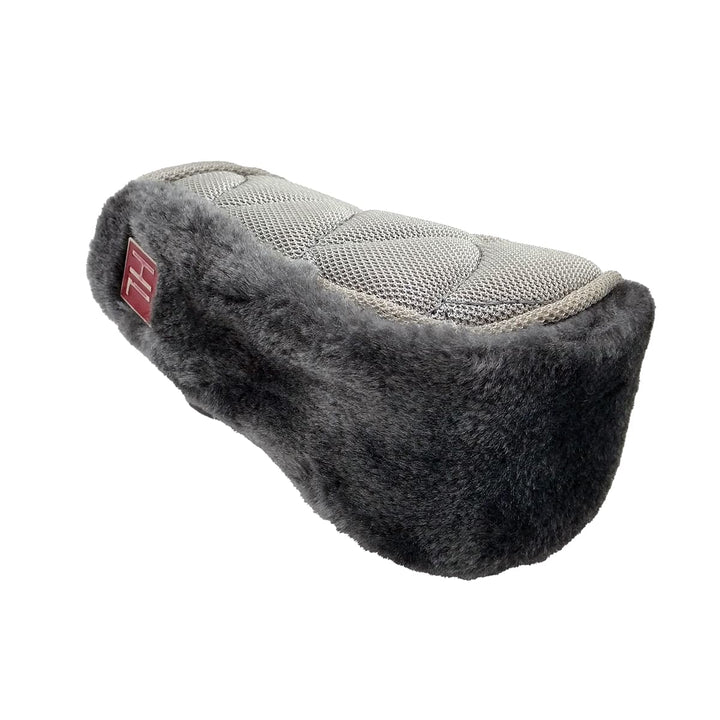 Hl Wool With Nylon Fabric Manual Gear Shift Knob Cover - Grey