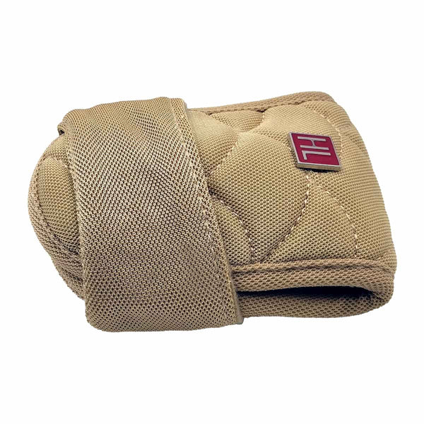 Hl Nylon Fabric Auto Gear Shift Knob Cover - Beige