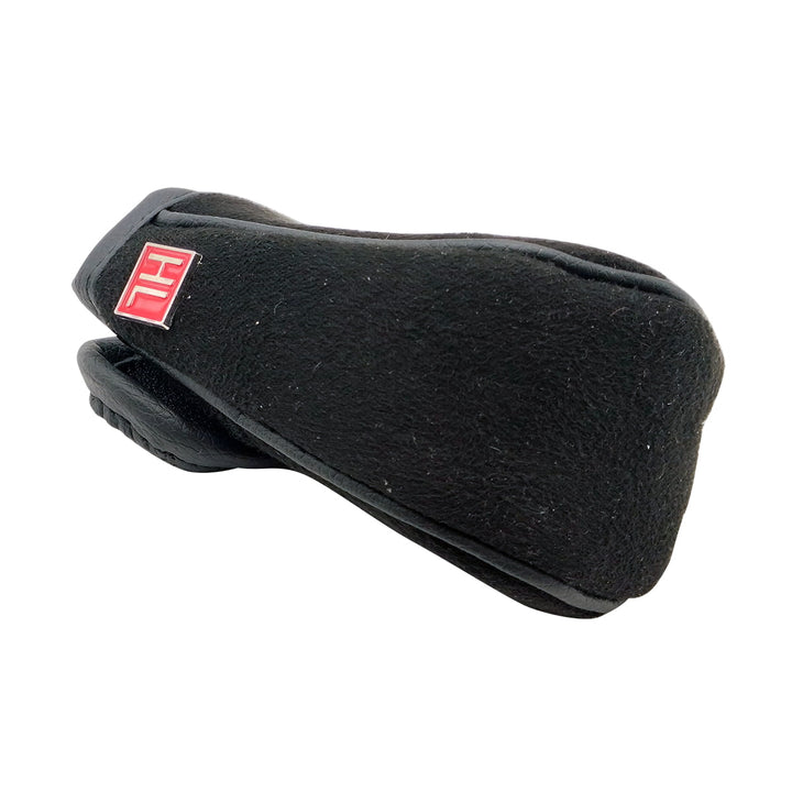 Hl Fleece Fabric Manual Gear Shift Knob Cover - Black