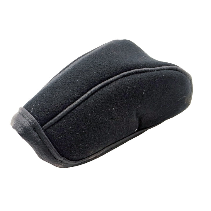 Fleece Fabric Manual Gear Shift Knob Cover - Black