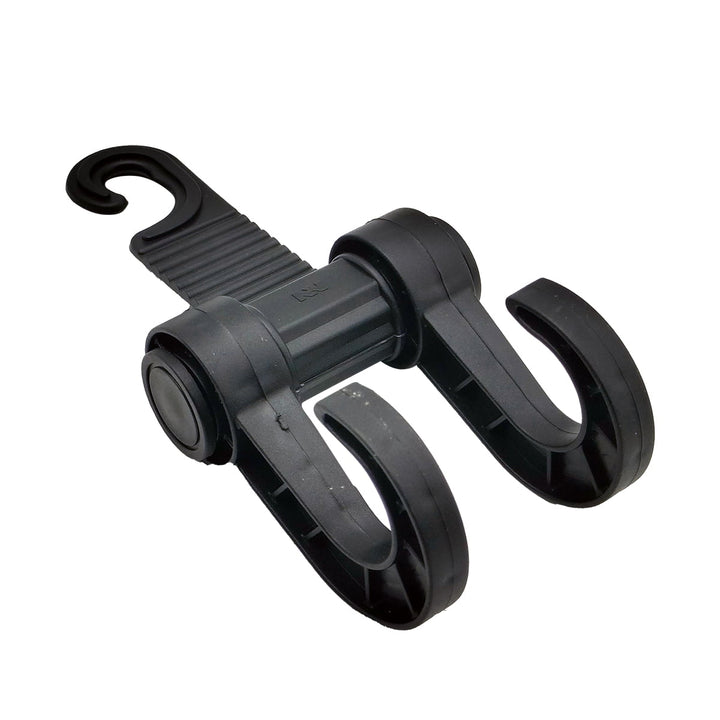 Handy Headrest Hook for Hanging - Black