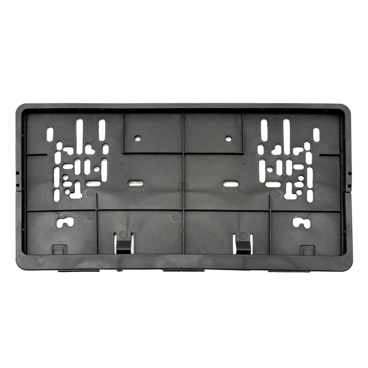 Plastic Number Plate Frame Bracket - Black Each