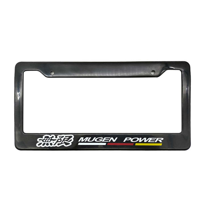 Mugen Power Number Plate Bracket - Black Each