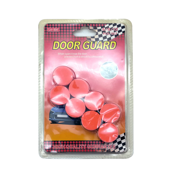 Round Foam High Quality Door Guards 8Pcs - Orange LA-304