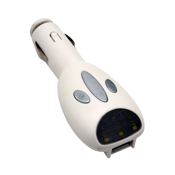 Car MP3 Player FM Transmitter - White