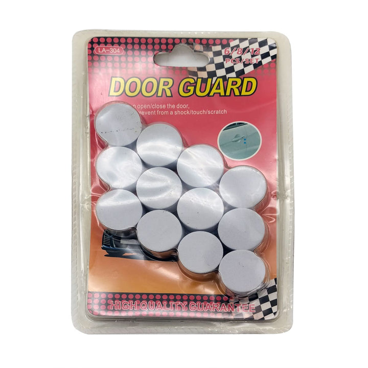 Round Soft Door Guards 12 Pcs -White LA-304