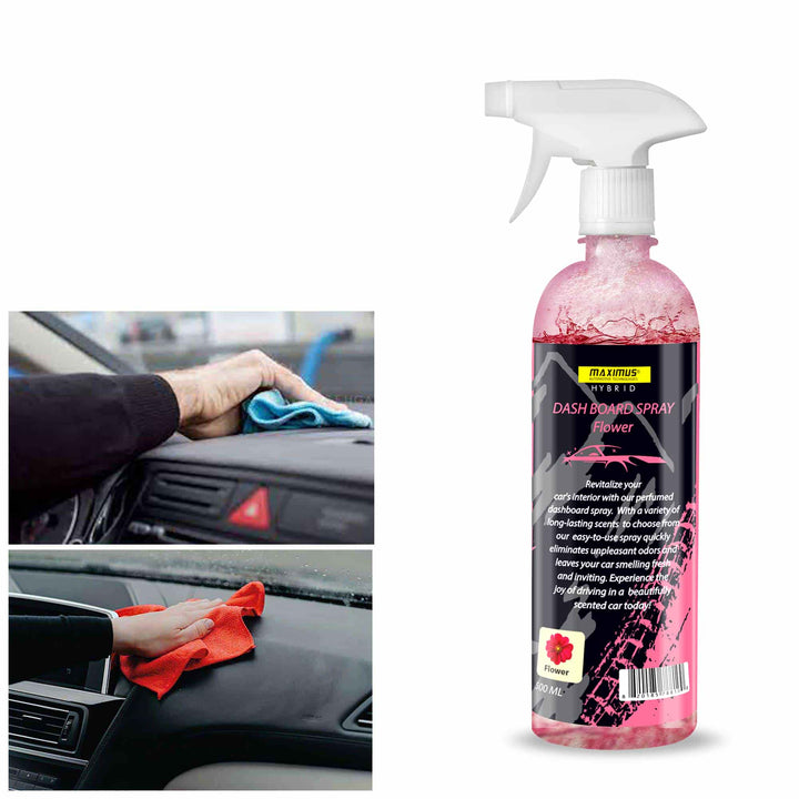 Maximus Hybrid Car Dashboard Spray Flower - 500ML