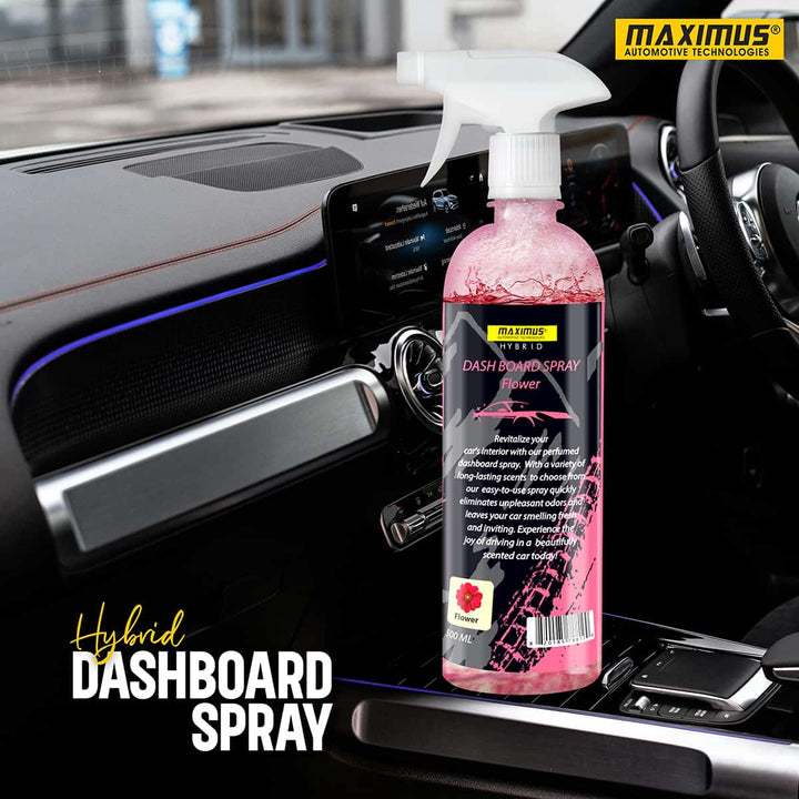 Maximus Hybrid Car Dashboard Spray Flower - 500ML