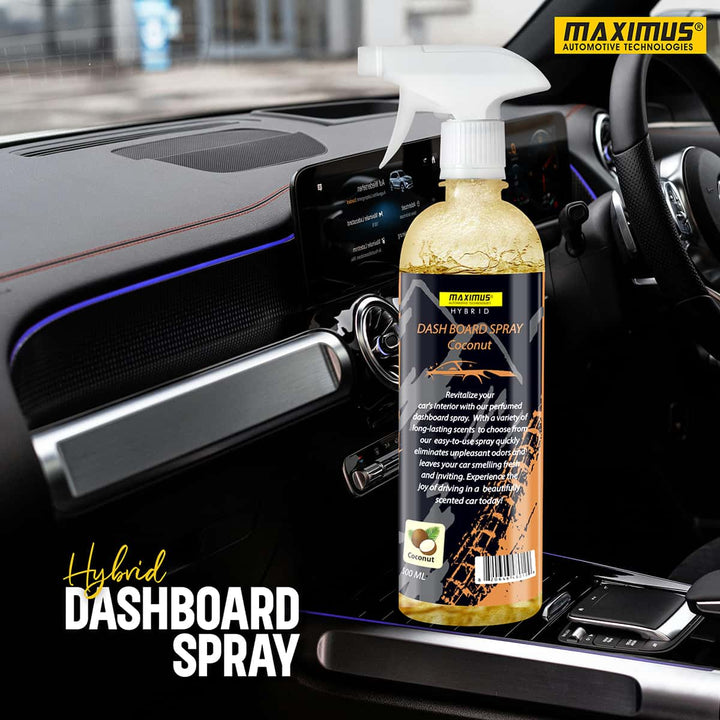 Maximus Hybrid Car Dashboard Spray Coconut - 500ML