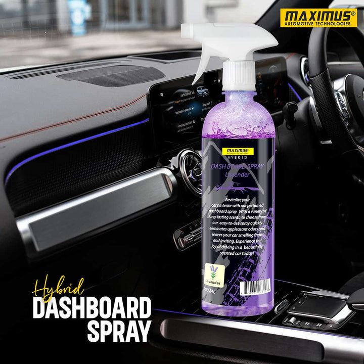 Maximus Hybrid Car Dashboard Spray Lavender - 500ML