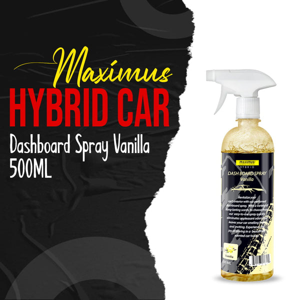 Maximus Hybrid Car Dashboard Spray Vanilla - 500ML