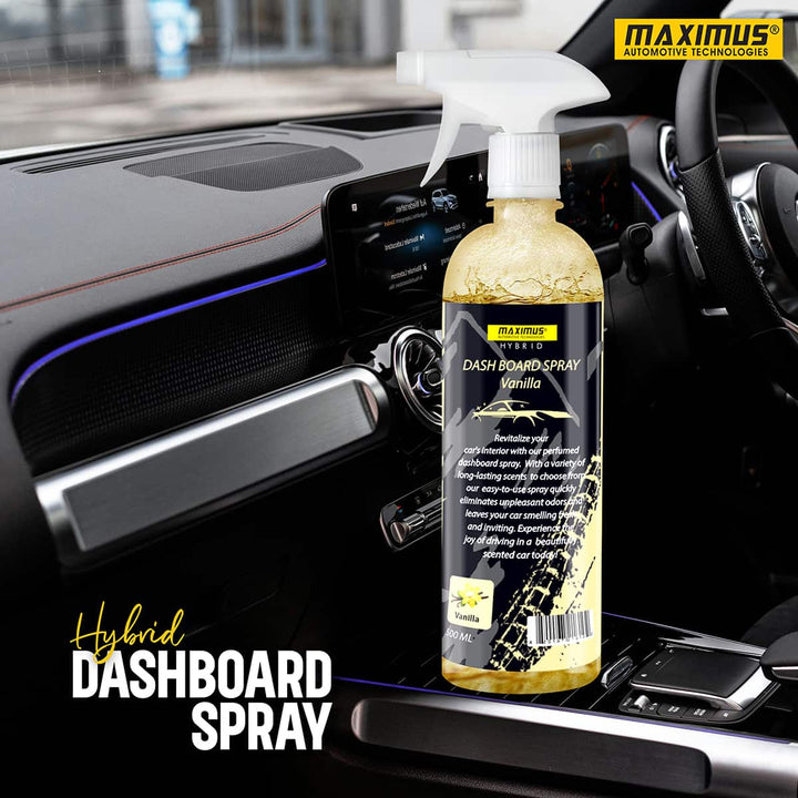 Maximus Hybrid Car Dashboard Spray Vanilla - 500ML