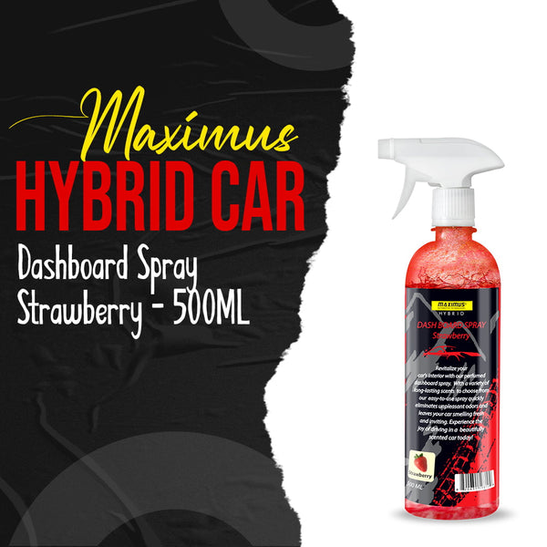 Maximus Hybrid Car Dashboard Spray Strawberry - 500ML