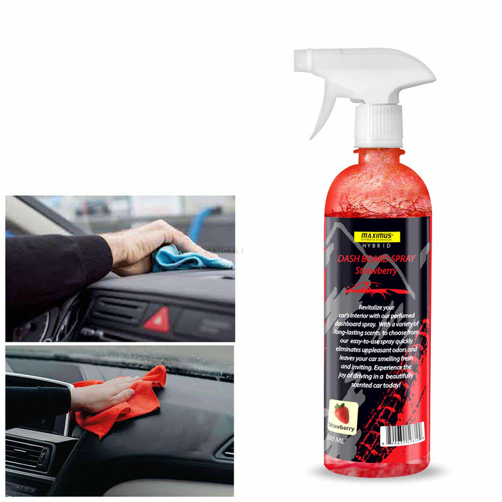 Maximus Hybrid Car Dashboard Spray Strawberry - 500ML